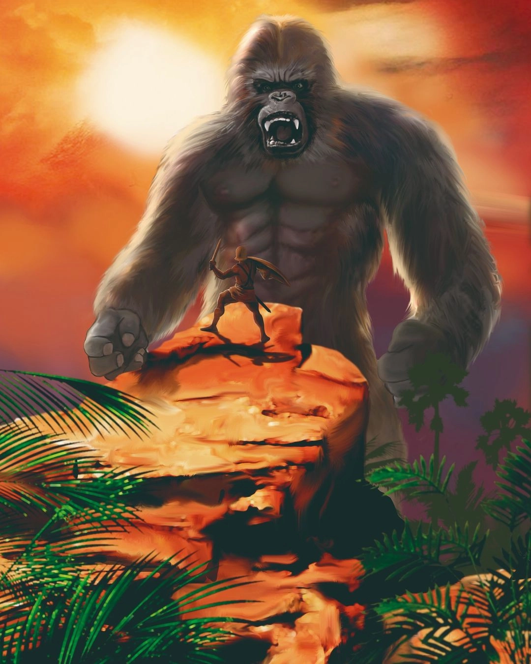 Ilustración de la baraja Caallero